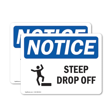 Signmission Safety Culture Sign, 7 in Width, Vinyl Decal, Rectangle OS-2PACK-NS-D-57-L-18456